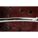 Vinci Leather The Porto Alegre Burgundy Leather Belt