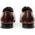 Vinci Leather The Porto Alegre Burgundy Leather Derby Shoe (10769)
