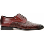Vinci Leather The Porto Alegre Burgundy Leather Derby Shoe (10769)