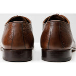 Vinci Leather The Randor Brown Leather Oxford Shoe (D-913)