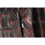 Vinci Leather The Randor Burgundy Leather Belt