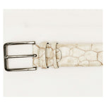 Vinci Leather The Rico Beige Color Calfskin Belt