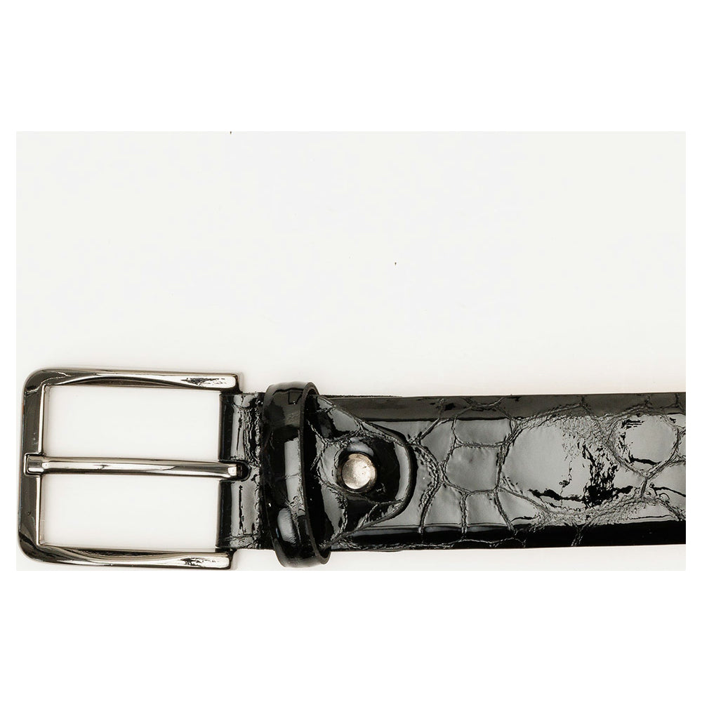 Vinci Leather The Rico Black Color Calfskin Belt