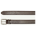 Vinci Leather The Rico Burgundy Color Calfskin Belt