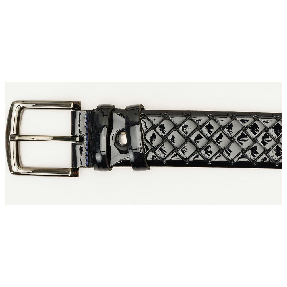 Vinci Leather The Rico Navy Color Calfskin Belt