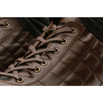 Vinci Leather The Riga Brown Suede Leather Casual Lace-up Boot (14138 K-9)