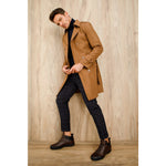 Vinci Leather The Riga Brown Suede Leather Casual Lace-up Boot (14138 K-9)