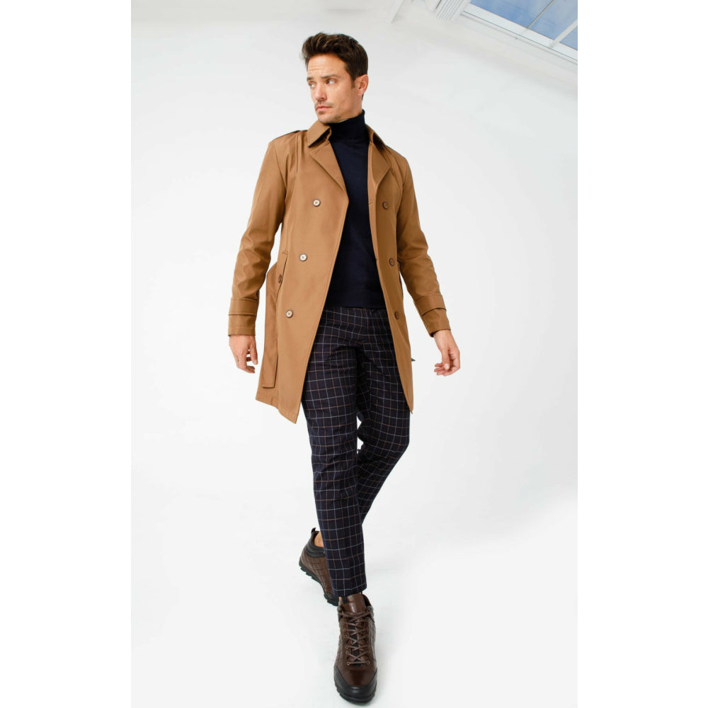 Vinci Leather The Riga Brown Suede Leather Casual Lace-up Boot (14138 K-9)