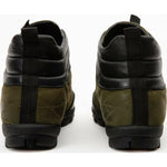 Vinci Leather The Riga Green Suede Leather Casual Lace-up Boot (14138 H-8)