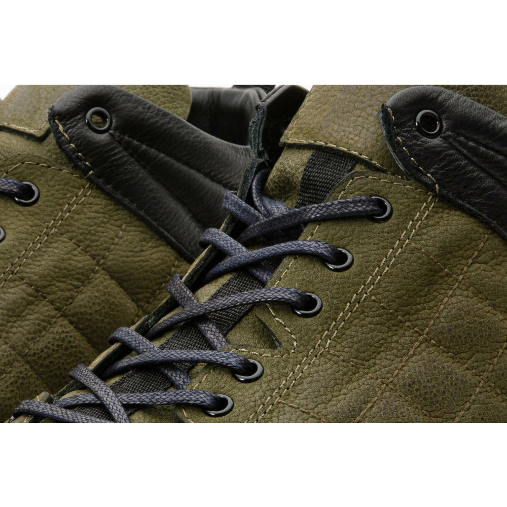 Vinci Leather The Riga Green Suede Leather Casual Lace-up Boot (14138 H-8)