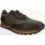 Vinci Leather The Ring Brown Leather Sneaker (14249)