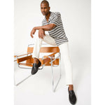 Vinci Leather The Riobamba Black Leather Bit Loafer (11087)
