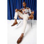 Vinci Leather The Riobamba Brown Leather Bit Loafer (11087)