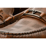 Vinci Leather The Riobamba Brown Leather Bit Loafer (11087)