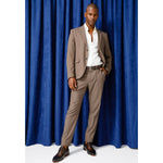 Vinci Leather The Royal Hand Craft Black / Brown Wingtip Oxford Shoe (E-005)