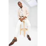 Vinci Leather The Royal Hand Craft Burgundy Wingtip Oxford Shoe (E-005)