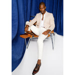 Vinci Leather The Royal Hand Craft Burgundy Wingtip Oxford Shoe (E-005)