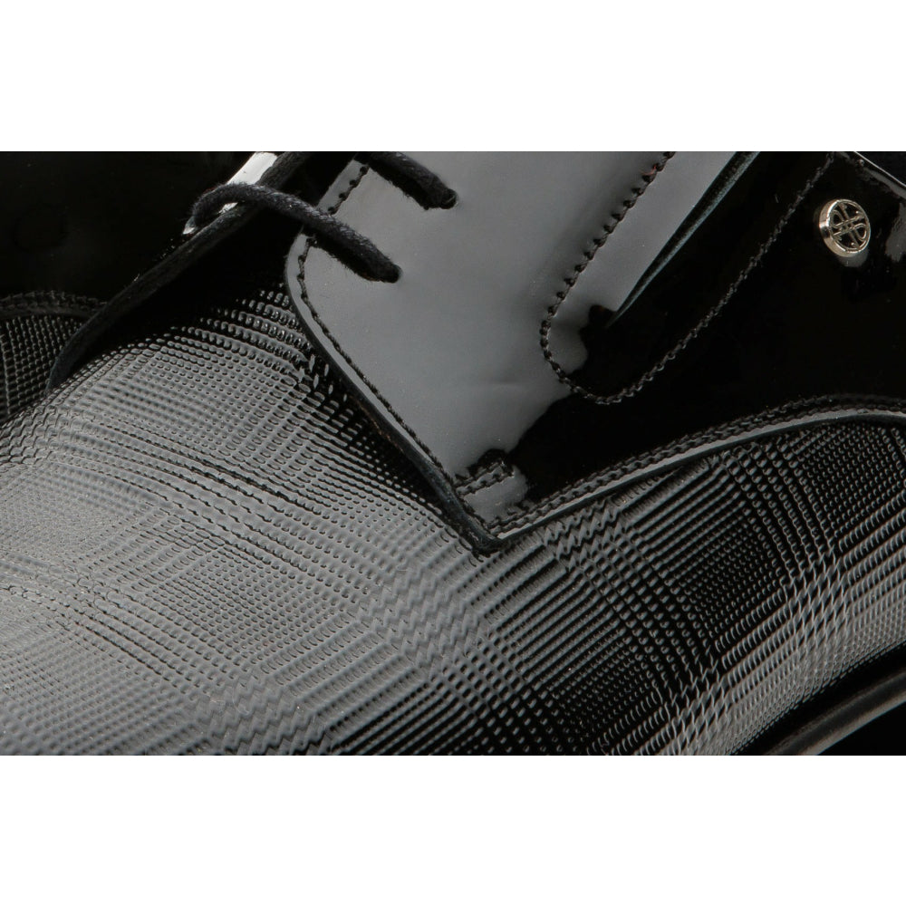 Vinci Leather The San Severo Black Patent Leather Derby Shoe (2002)
