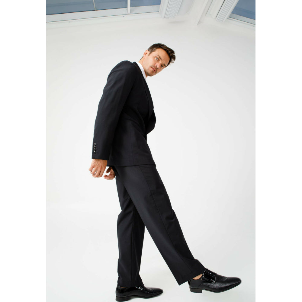Vinci Leather The San Severo Black Patent Leather Derby Shoe (2002)