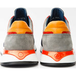 Vinci Leather The Sonoma Navy / Orange Leather Sneaker (15018)
