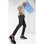 Vinci Leather The Sopez Black Leather Sneaker (15135)