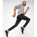 Vinci Leather The Sopez Black Leather Sneaker (15135)