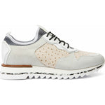 Vinci Leather The Sopez White Leather Sneaker (15135)