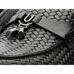 Vinci Leather The Sperry Black Leather Tassel Loafer