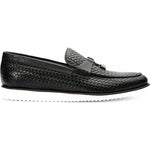 Vinci Leather The Sperry Black Leather Tassel Loafer