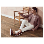 Vinci Leather The Sperry Brown Leather Tassel Loafer