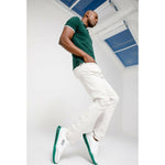 Vinci Leather The Tiran White Leather Sneaker (15160)