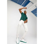 Vinci Leather The Tiran White Leather Sneaker (15160)