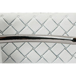 Vinci Leather The Turan White Woven Leather Belt