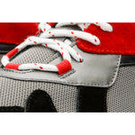 Vinci Leather The Tyler Black / Red Leather Sneaker (13023)