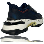 Vinci Leather The Venere Dark Blue Leather Sneaker