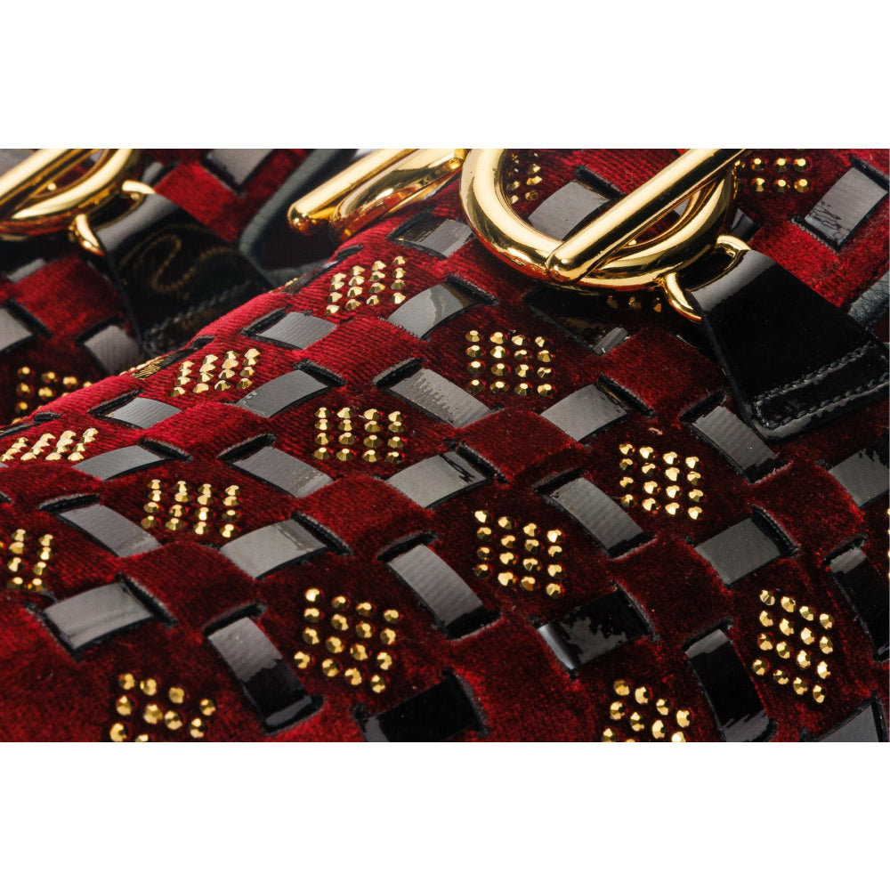 Vinci Leather Bit Dress Loafer Burgundy
