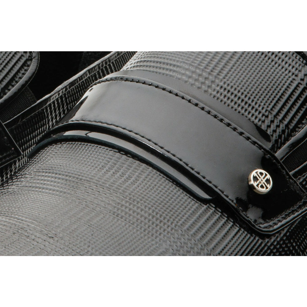 Vinci Leather The Warsaw Shoe Black Leather Bit Loafer (2004)
