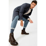 Vinci Leather The Zagreb Brown Leather Cap Toe Lace Up Boot With A Zipper (14020)