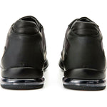 Vinci Leather The Zona Black Leather Sneaker (15123)