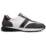View product image 1: Marco Di Milano Volterra Calfskin & Suede Sneaker White / Grey