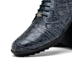Marco Di Milano Vulcan Alligator Sneakers Rustic Grey
