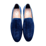 Corrente P00056 Warren Suede Loafer Navy