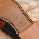 Alan Payne Deerskin Penny Loafers Black / Brown