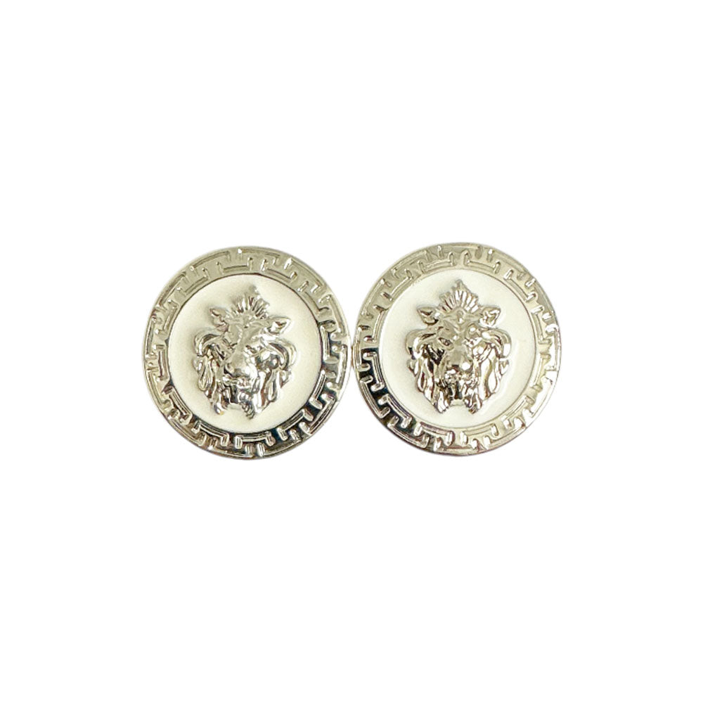 Emilio Franco Couture Cufflink White / Silver