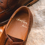 Alan Payne Deerskin Shoes Cognac