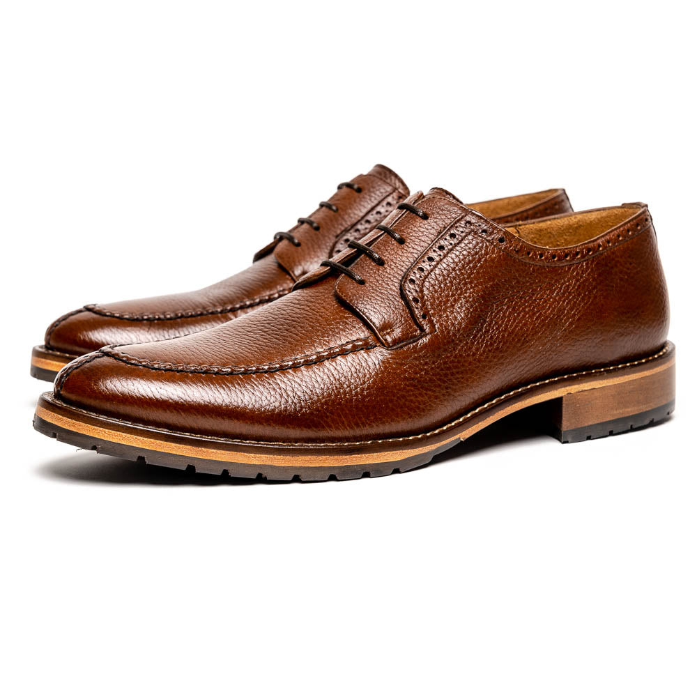 Alan Payne Deerskin Shoes Cognac