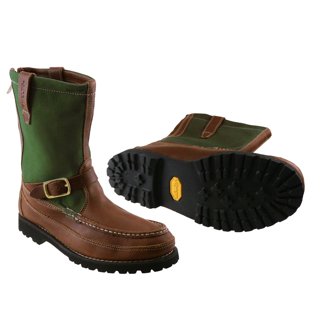TB Phelps Winfield Hunting Boot Walnut / Forest Green