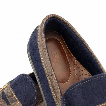 TB Phelps Wool Penny Driver Navy