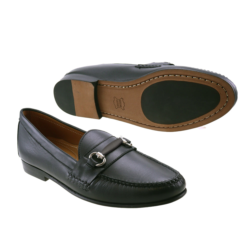 TB Phelps Bridge Bit Loafers Black
