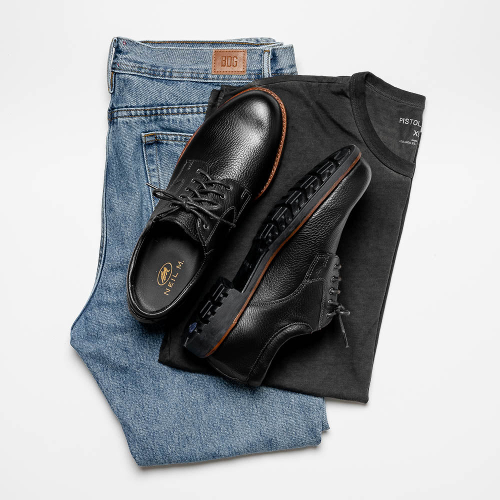 Neil M Wynne Lace Up Shoes Black